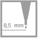 mechanická tužka 0,5 mm