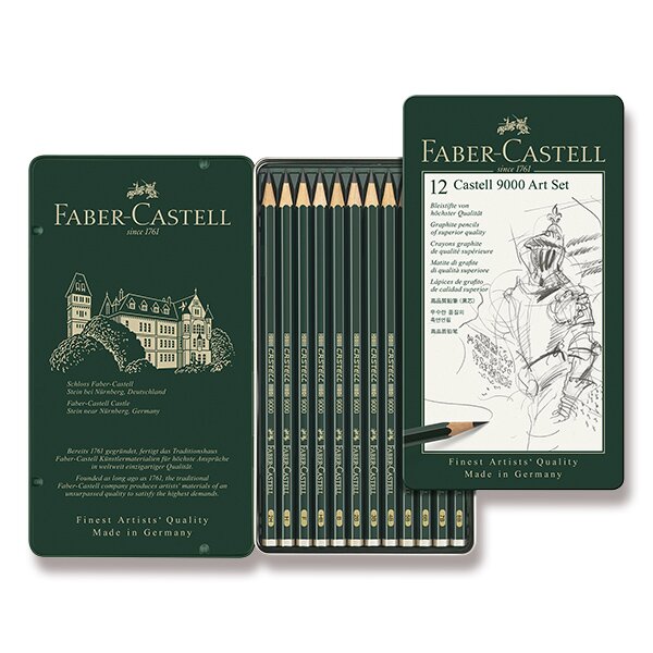 Grafitová tužka Faber-Castell Castell 9000